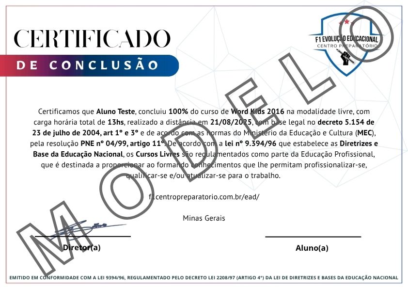 Imagem do Certificado